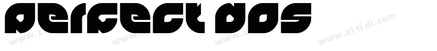 Perfect DOS字体转换